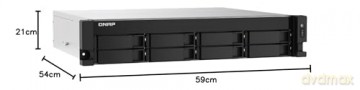 8-Bay Short-Depth Rackmount Nas