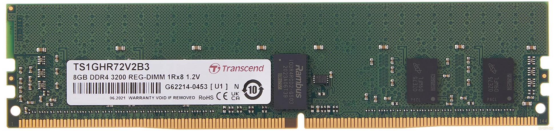 8gb Ddr4 3200 Reg-Dimm Cl22