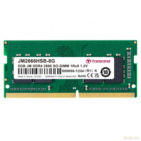8gb Jm Ddr4 2666 So-Dimm 1rx8