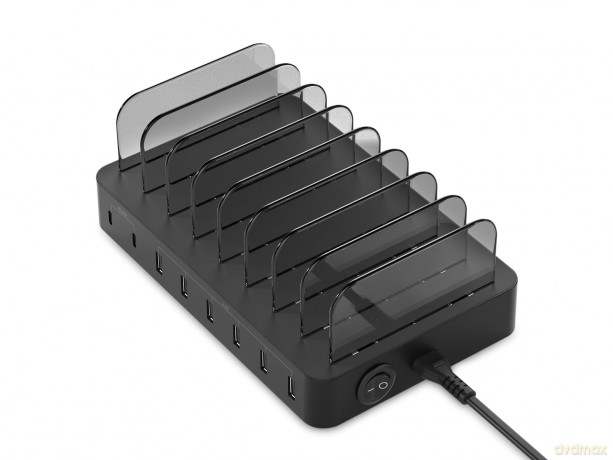 8-Port 75w Usb Pd Charging Station