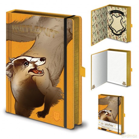 A5 Premium Harry Potter Intricate Houses Hufflepuff