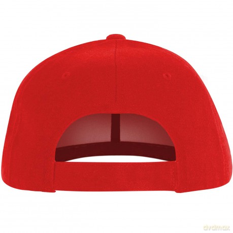 AC/DC Men's Baseball Cap: Red Logo (Red)