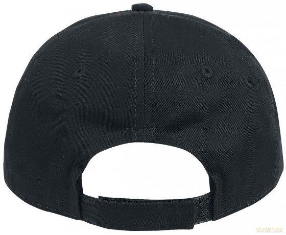 AC/DC Men's Baseball Cap: Red Logo with High Embossed Application