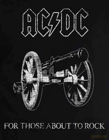 AC/DC Men's Tee: About to Rock (Large)