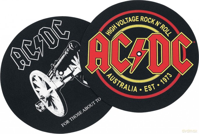 AC/DC Slipmat Set: For Those About To Rock/High Voltage