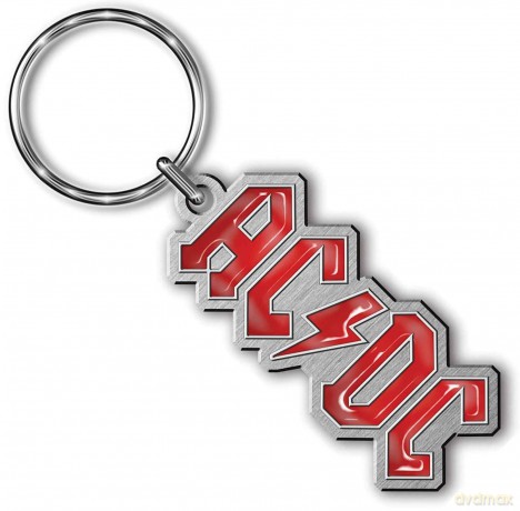AC/DC Standard Keychain: Logo