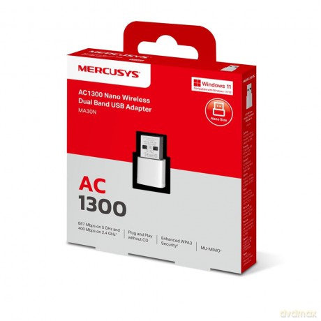 Ac1300 Nano Wi-Fi Usb Adapter