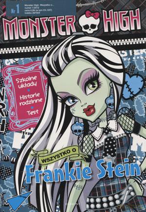 Monster High. Wszystko O Frankie Stein - Praca Zbiorowa [KSIĄŻKA]