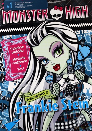 Monster High. Wszystko O Frankie Stein - Praca Zbiorowa [KSIĄŻKA]