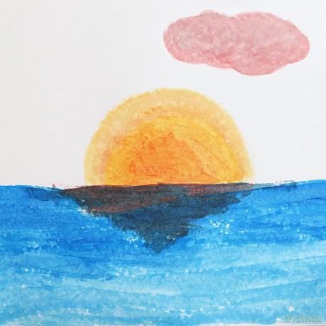 Acquerelli In Scatola Di Plastica