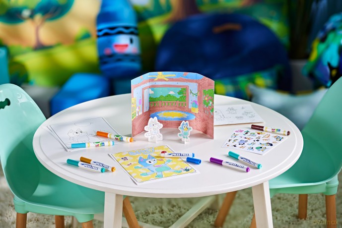 Activity Set Color Wonder Bluey