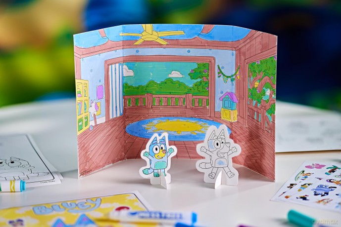 Activity Set Color Wonder Bluey