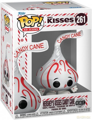 Ad Icons: Funko Pop! - Hersheys Candy Cane Kiss Metallic