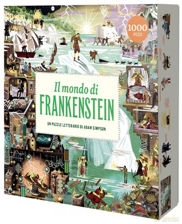 Adam Simpson - Il Mondo Di Frankenstein - Puzzle