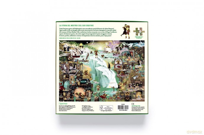 Adam Simpson - Il Mondo Di Frankenstein - Puzzle