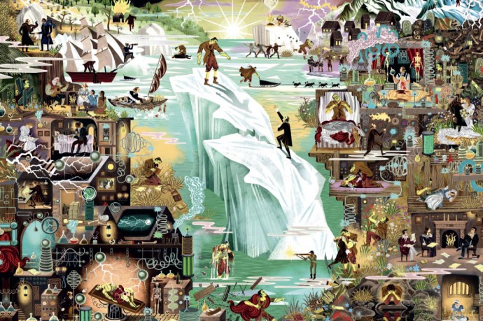 Adam Simpson - Il Mondo Di Frankenstein - Puzzle