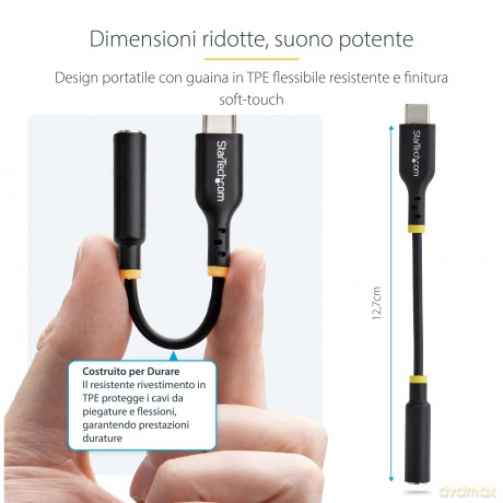 Adattatore Audio Usb-C A 3.5mm