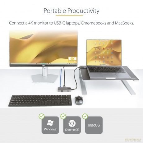 Adattatore Multiporta Usb C 4k