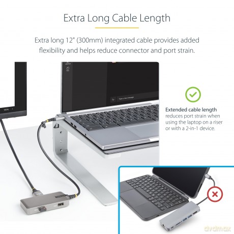 Adattatore Multiporta Usb C 4k