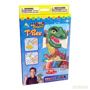 Mozaika - Wyklejanka Dinozaur T-Rex [SZKOŁA]