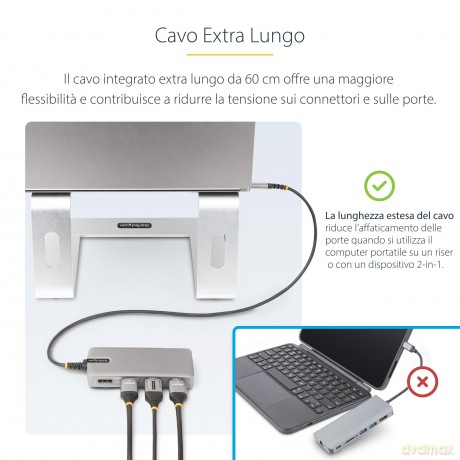 Adattatore Multiporta Usb-C