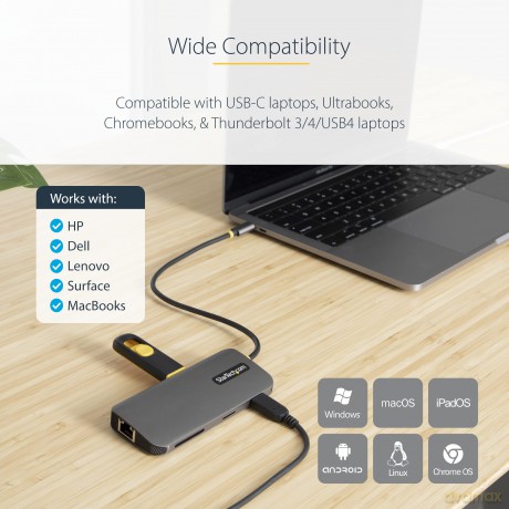 Adattatore Multiporta Usb-C 4k