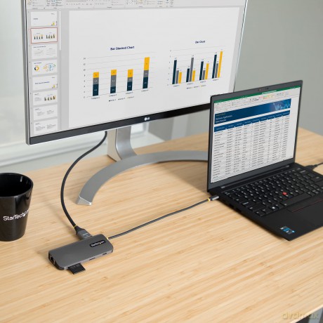 Adattatore Multiporta Usb-C 4k