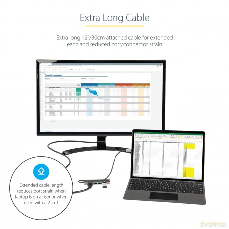 Adattatore Multiporta Usb-C 4k