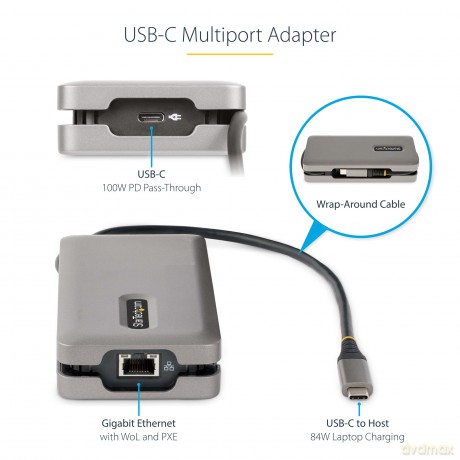 Adattatore Multiporta Usb-C Pd 100w