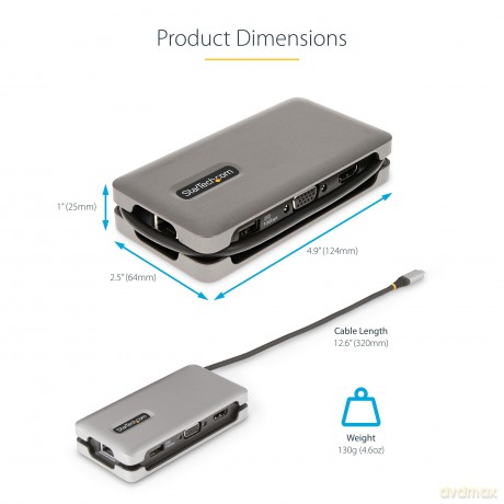 Adattatore Multiporta Usb-C Pd 100w