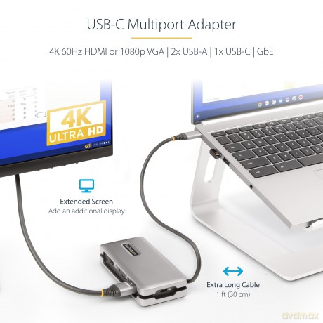 Adattatore Multiporta Usb-C Pd 100w
