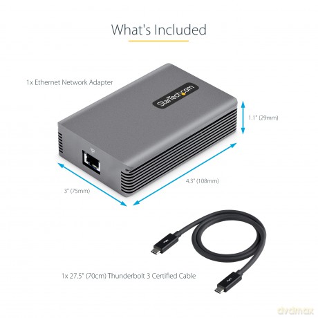 Adattatore Thunderbolt 3 Rj45