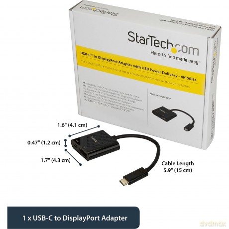 Adattatore Usb-C A Dp -4k 60hz
