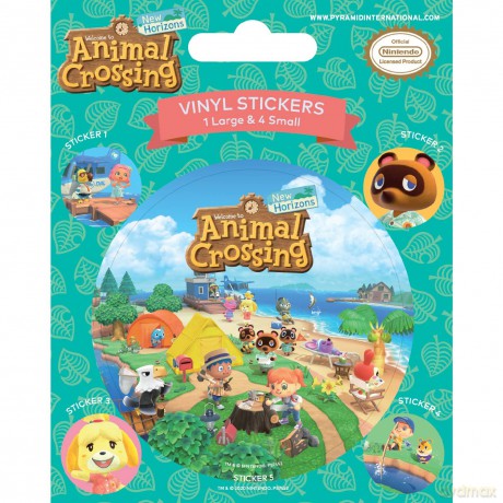 Adesivi Animal Crossing Island Antics