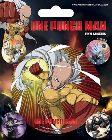 Adesivi One-Punch Man Atomic Fist