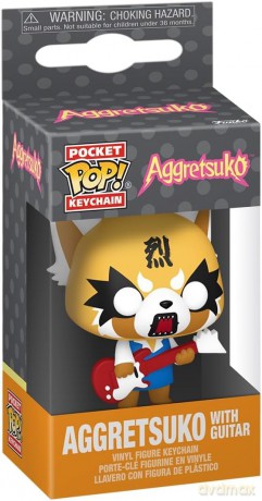 Aggretsuko - Pocket Pop Keychains - Aggretsuko Wit