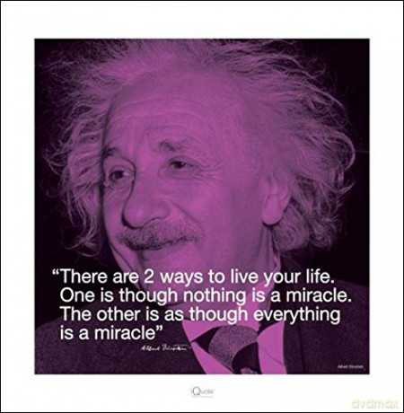 Albert Einstein - Iquote - Stampe D'Arte, 40 X 40 Cm