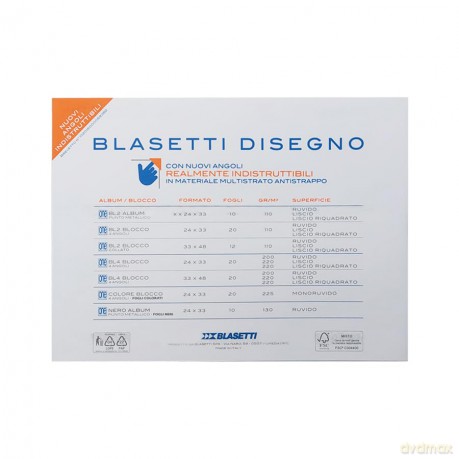Album Bl4 4angoli 24x33 Lisci Riq