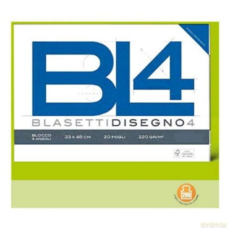 Album Bl4 4angoli 33x48 200g Ruvido
