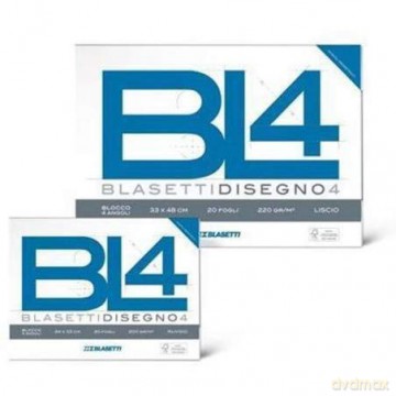 Album Bl4 4angoli 33x48 220g Liscio