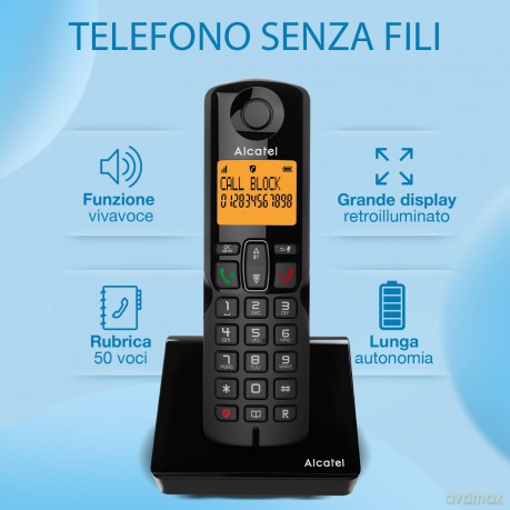 Alcatel S280 Duo Blk