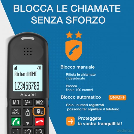 Alcatel Xl685 Solo Nero
