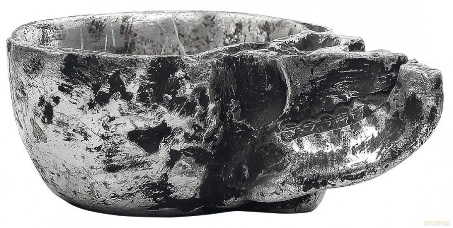 Alchemy Gothic Half Skull - Trinket Dish Articolo Decorativo Standard