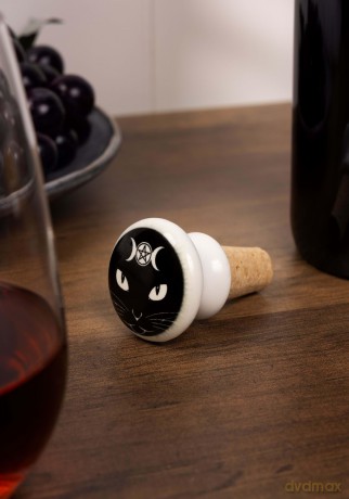 Alchemy: Triple Moon Cat Bottle Stop (Tappo Per Bottiglia)
