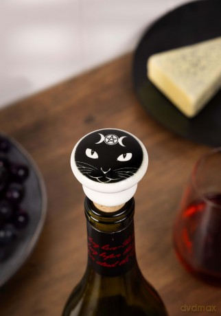 Alchemy: Triple Moon Cat Bottle Stop (Tappo Per Bottiglia)