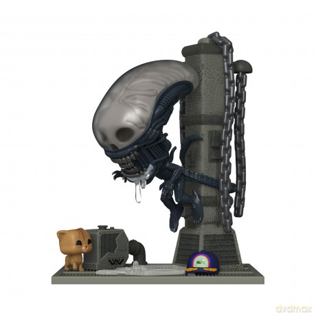 Alien: Funko Pop! Deluxe - Xenomorph With Jonesy (Hovering) (Vinyl Figure 1936)
