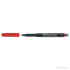 Multimark Permanent F-0,6mm Czerwony [SZKOŁA]