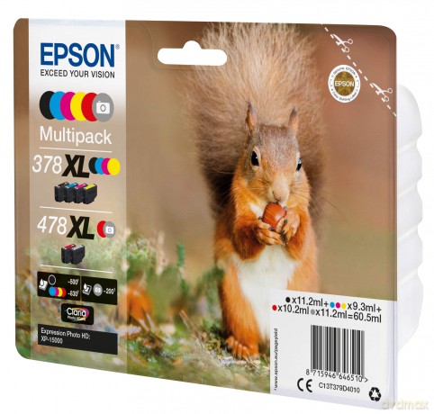 ÂŁMultipack 6 378xl/478xl Photo Hd