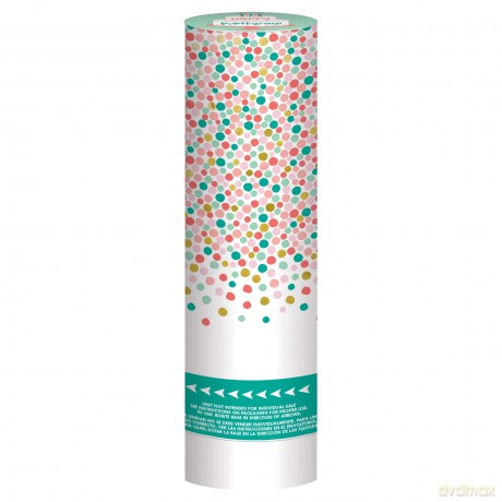 Amscan: 2 Confetti Poppers Happy Cake Day Plastic 20 Cm