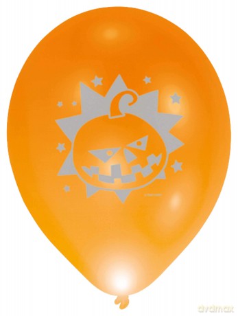 Amscan: 4 B90 Led Balloons Halloween H